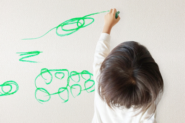 子供の落書き
